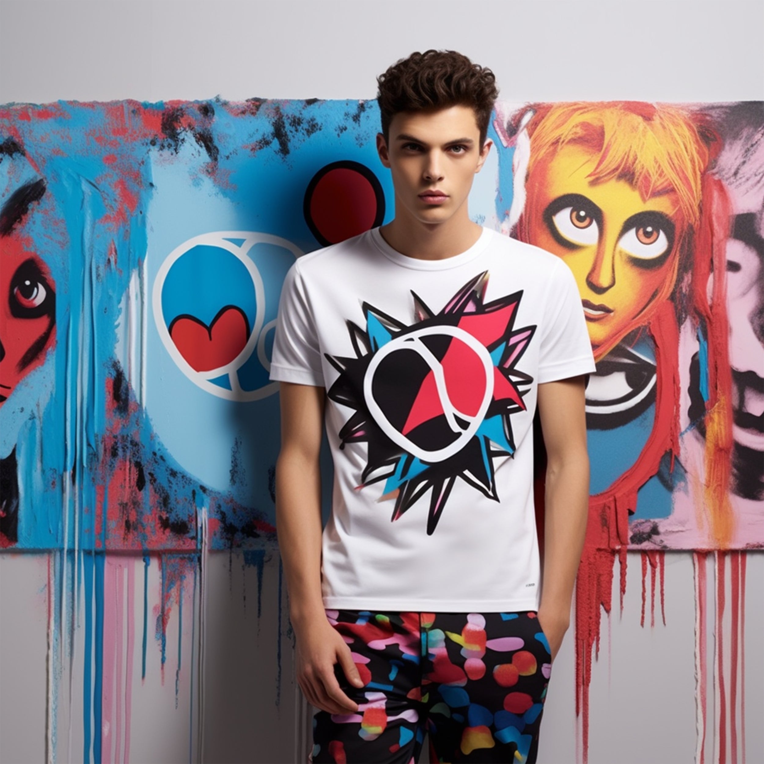 fashionable t-shirts, creative clothing designs, modern graphic shirts, custom print t-shirts