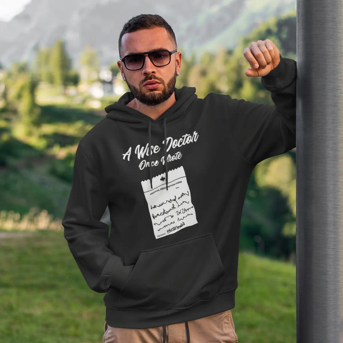 A Wise Doctor Once Wrote Hoodie