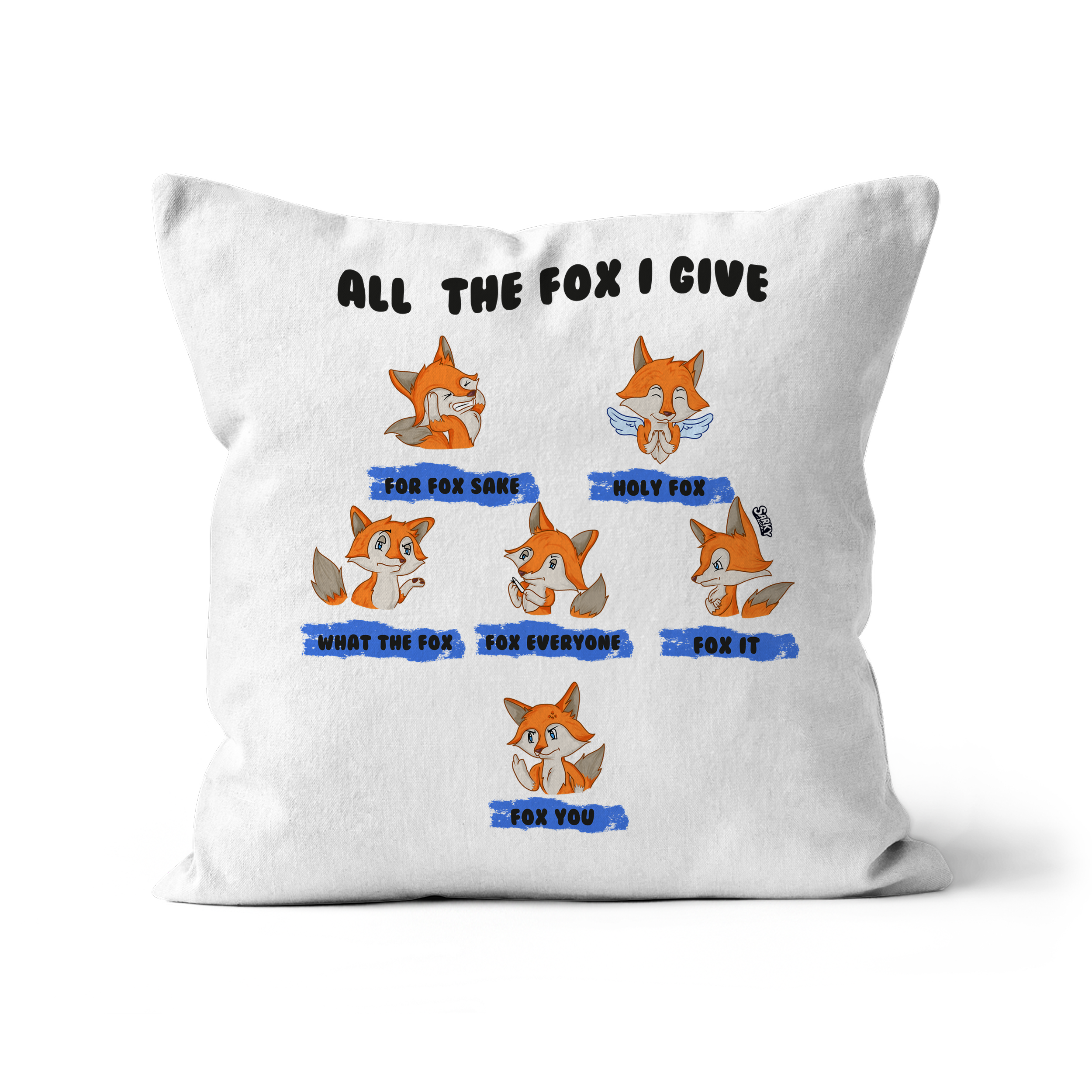 white cushion covers, rainbow cushion, cat cushion, cheapest cushions, cushion rainbow, Graphic tees, sarkysloth, sarky sloth