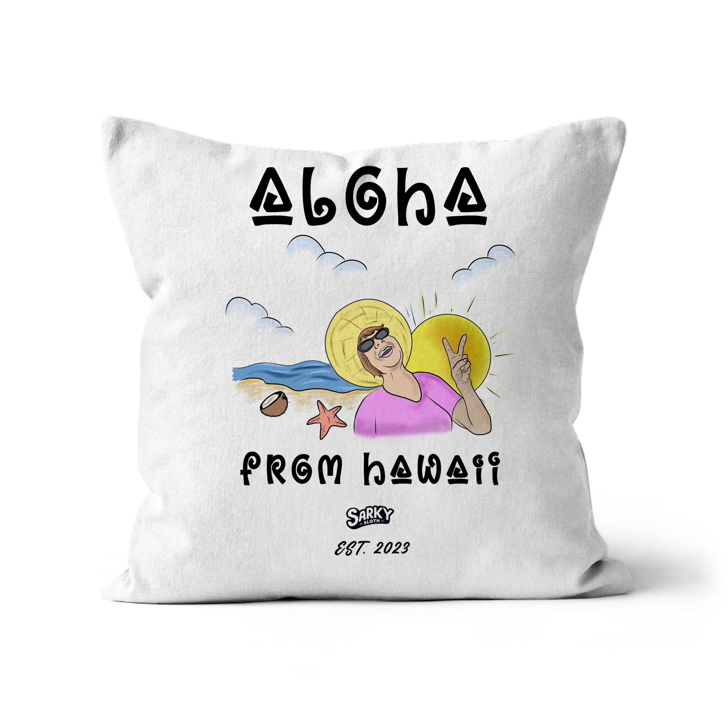 black white cushion covers, cloth for cushions, cheap cushion covers, funny cushions, discount cushion covers, Graphic tees, sarkysloth, sarky sloth
