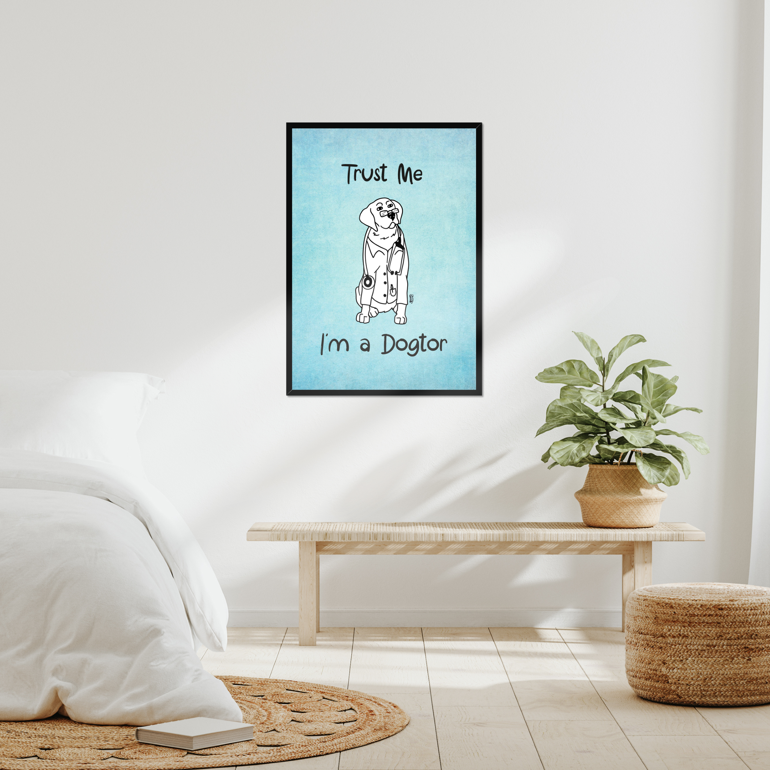Dogter Art Print