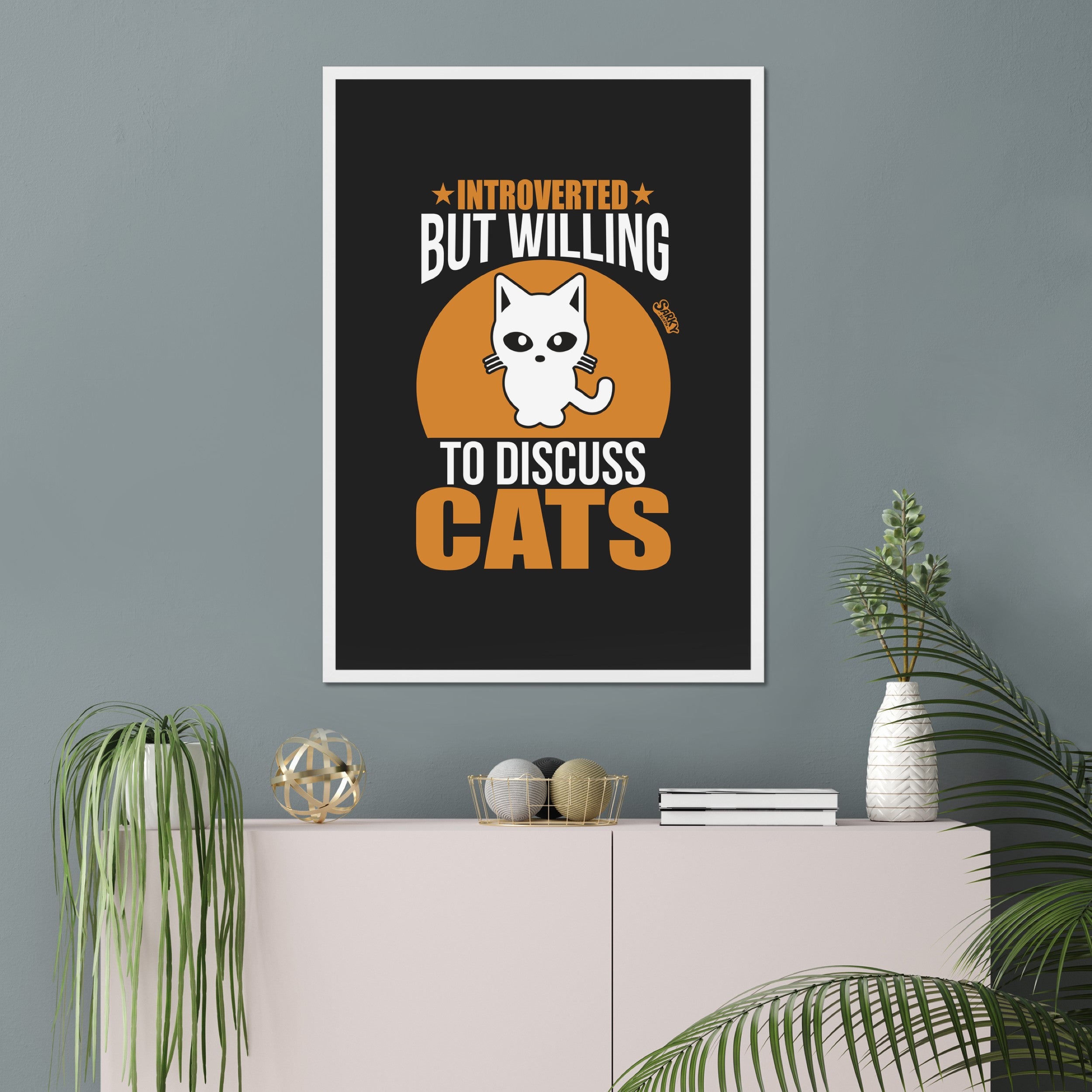 sarky sloth, print wall prints, wall art prints, canvas wall art, wall art for living room, lounge room wall art