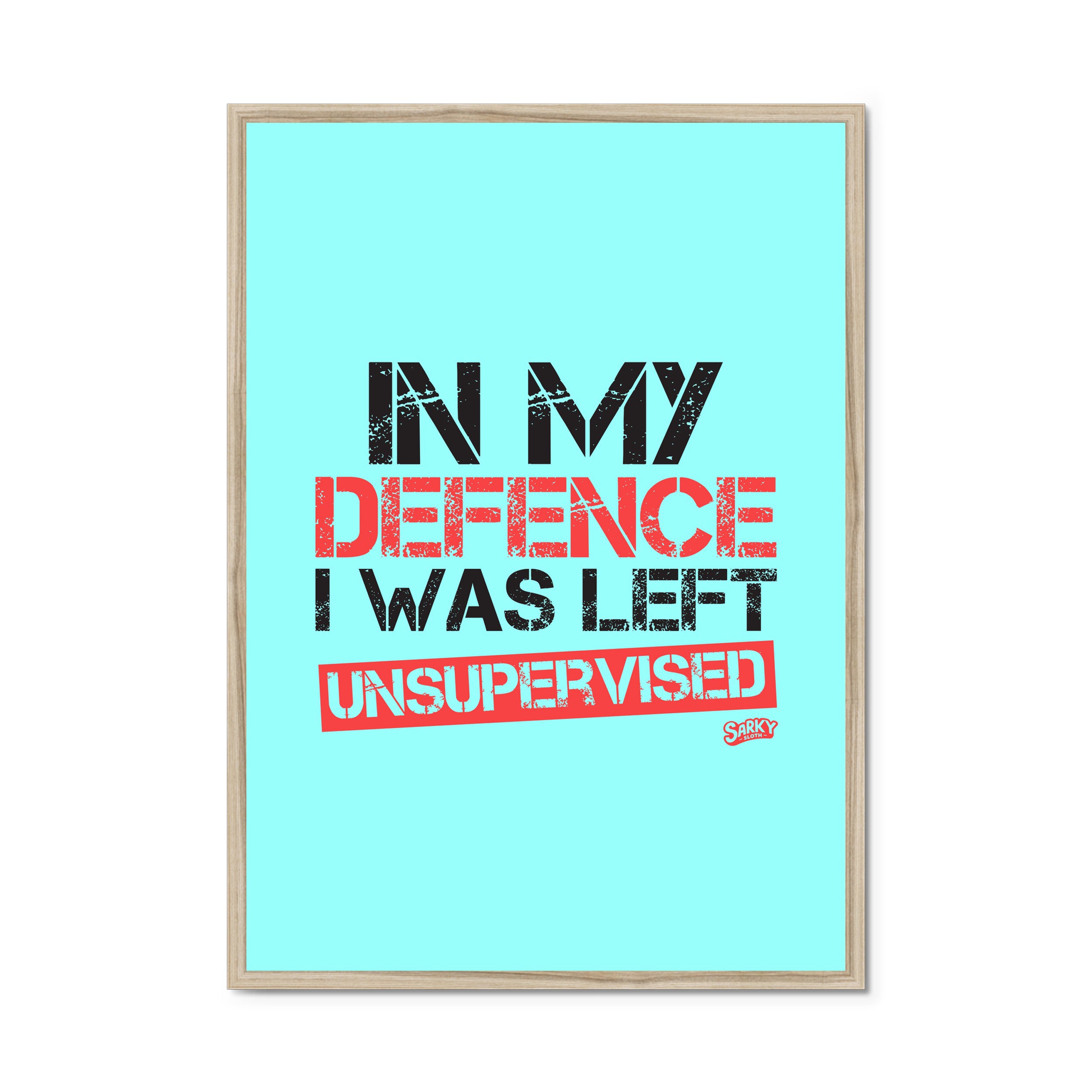sarky sloth, funny wall hanging quotes, weird wall decals, funny animal wall art, fun kitchen art, humorous wall art