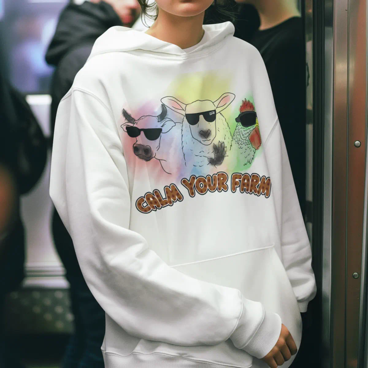 Calm Your Farm Hoodie