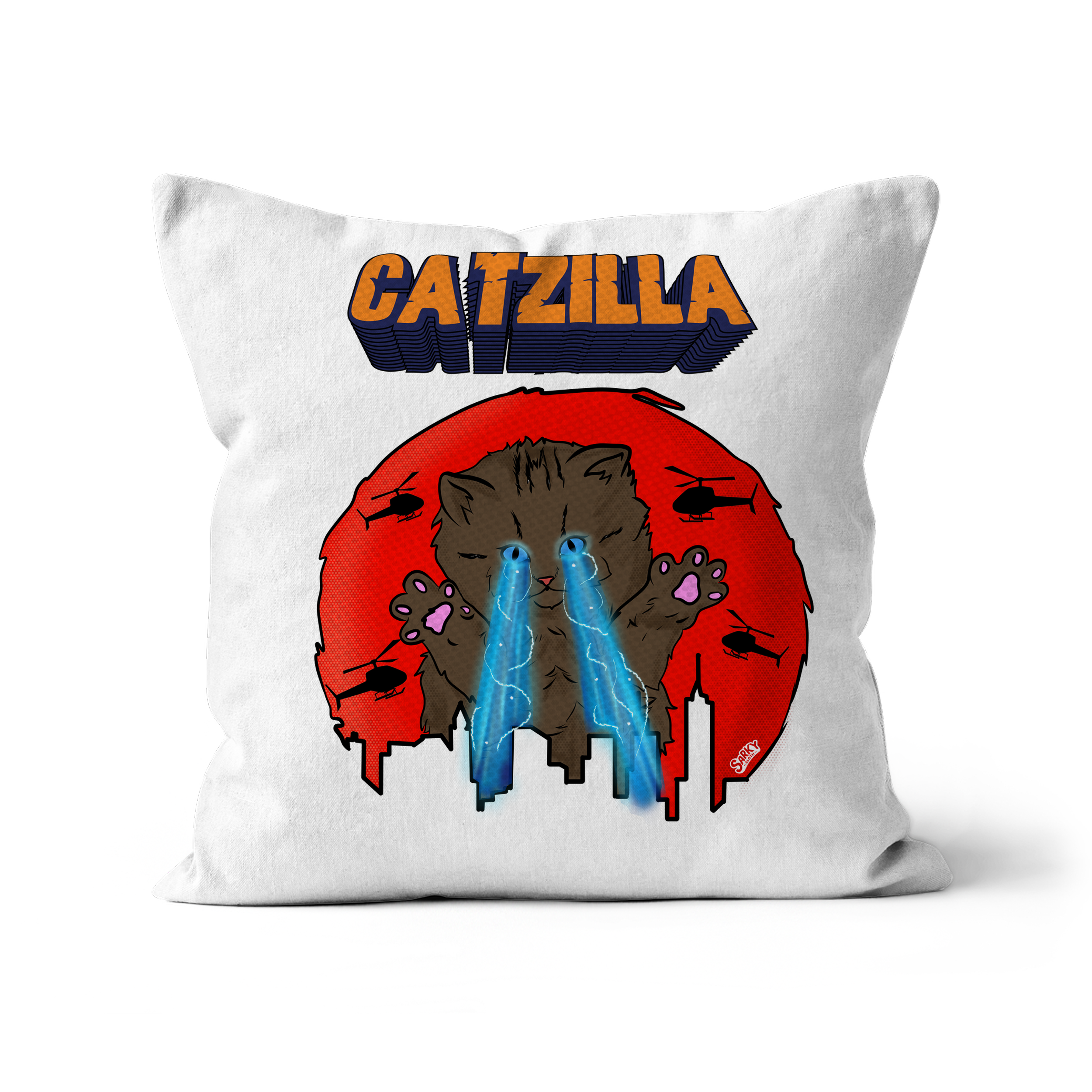 white cushion covers, rainbow cushion, cat cushion, cheapest cushions, cushion rainbow, Graphic tees, sarkysloth, sarky sloth