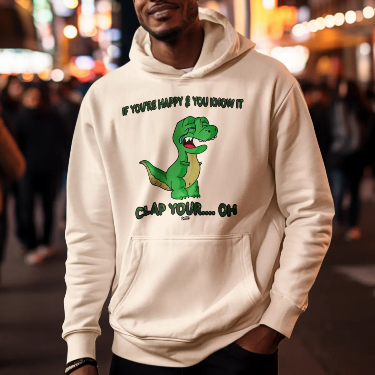 Clap Your Hands Dinosaur Hoodie