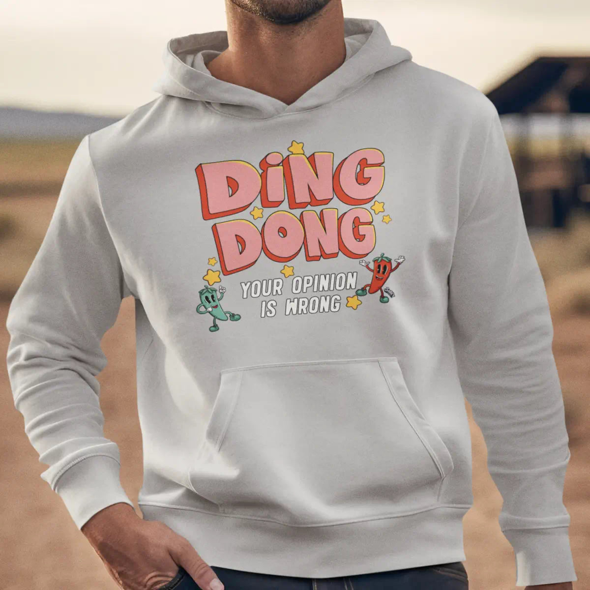Ding Dong You Opinion is Wrong Hoodie