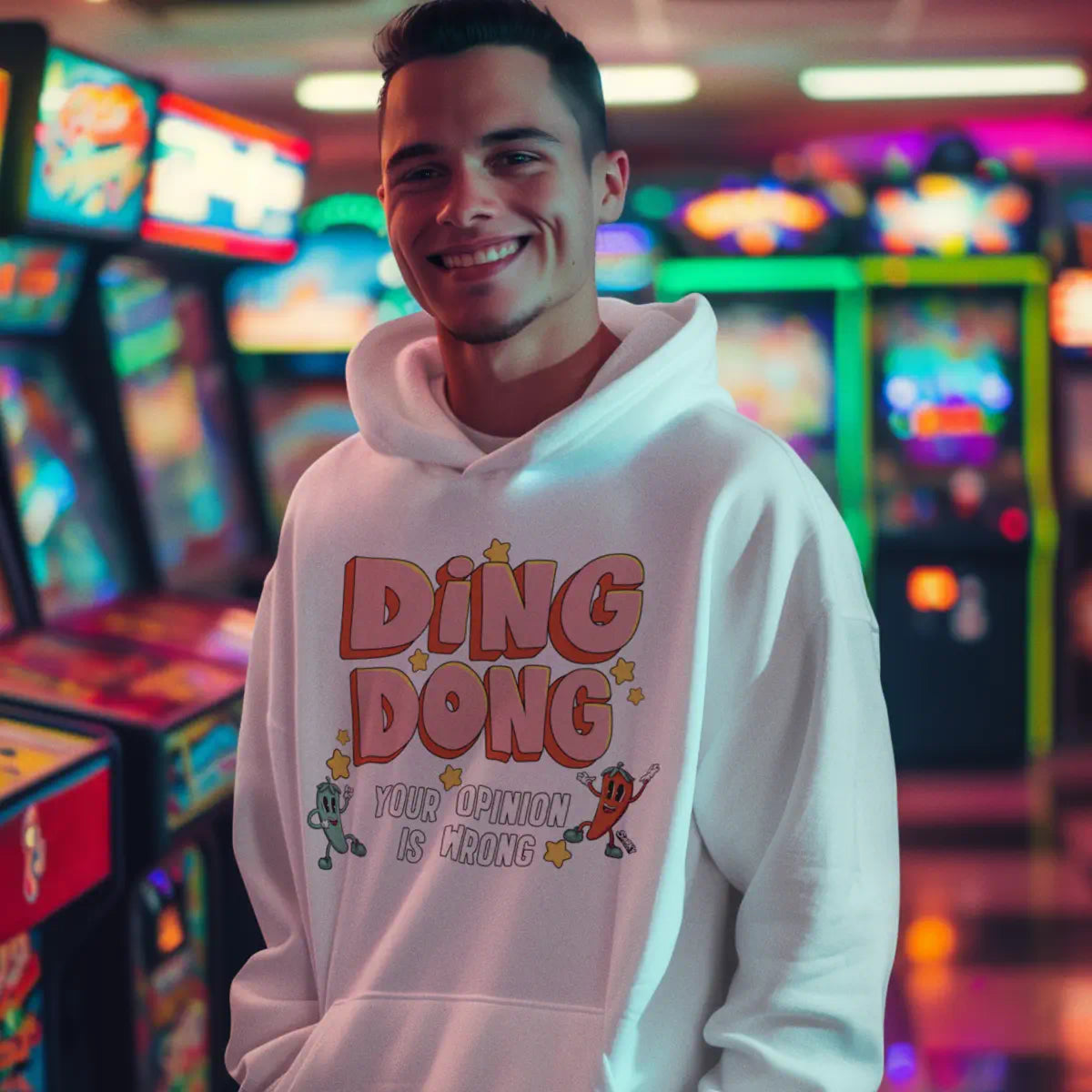 Ding Dong You Opinion is Wrong Hoodie