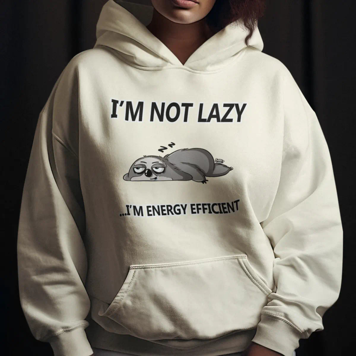 Energy Efficient Sloth Hoodie