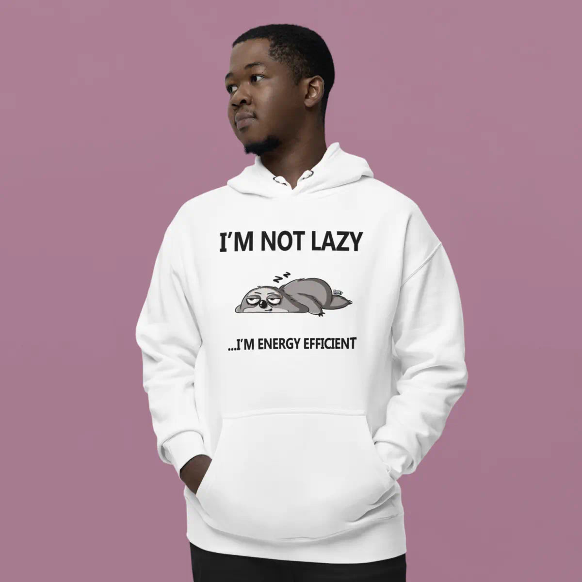 Energy Efficient Sloth Hoodie