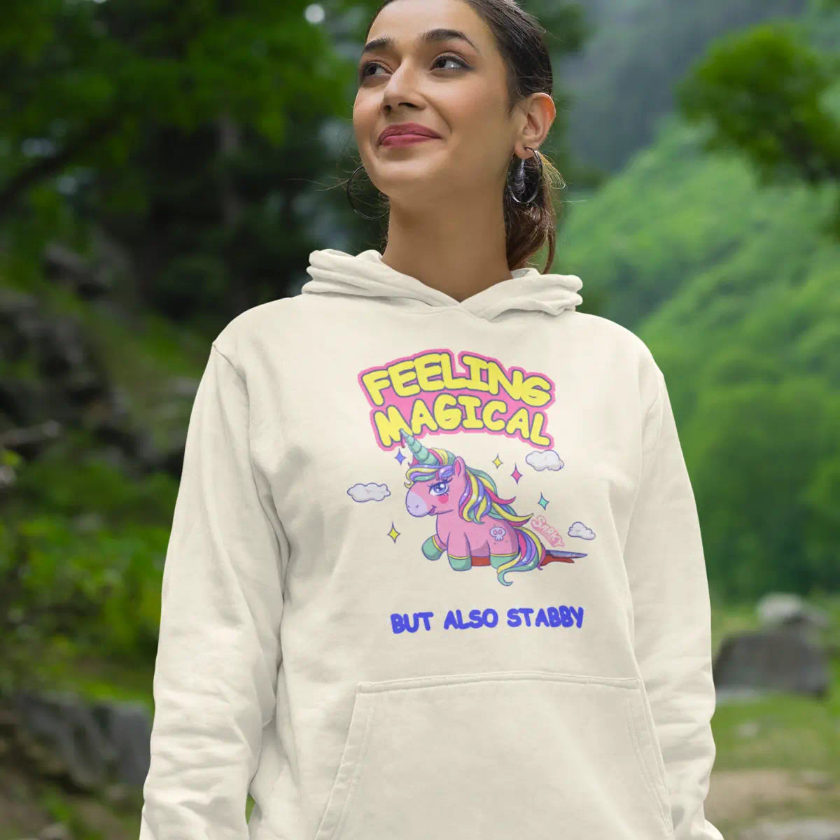Feeling Magical but also Stabby Hoodie
