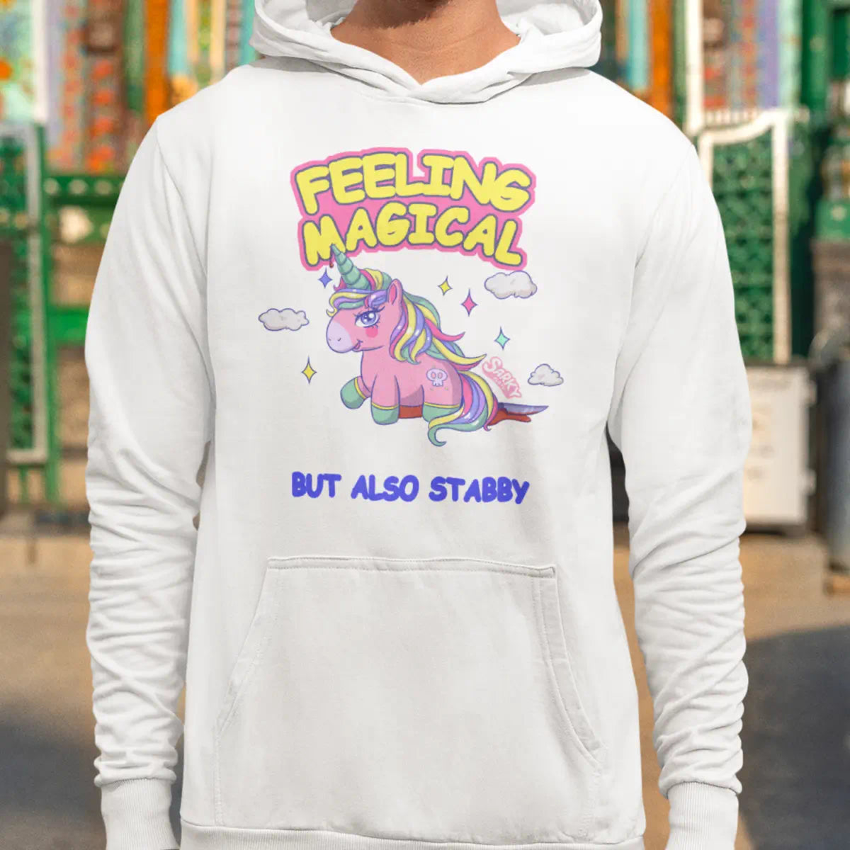 Feeling Magical but also Stabby Hoodie