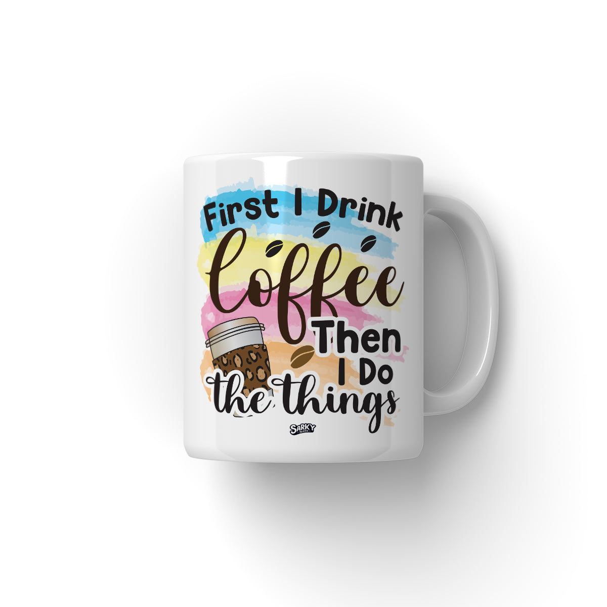 sarky sloth, funny mugs for him, hilarious coffee mugs, silly coffee mugs, comical coffee mugs, funny cups for him