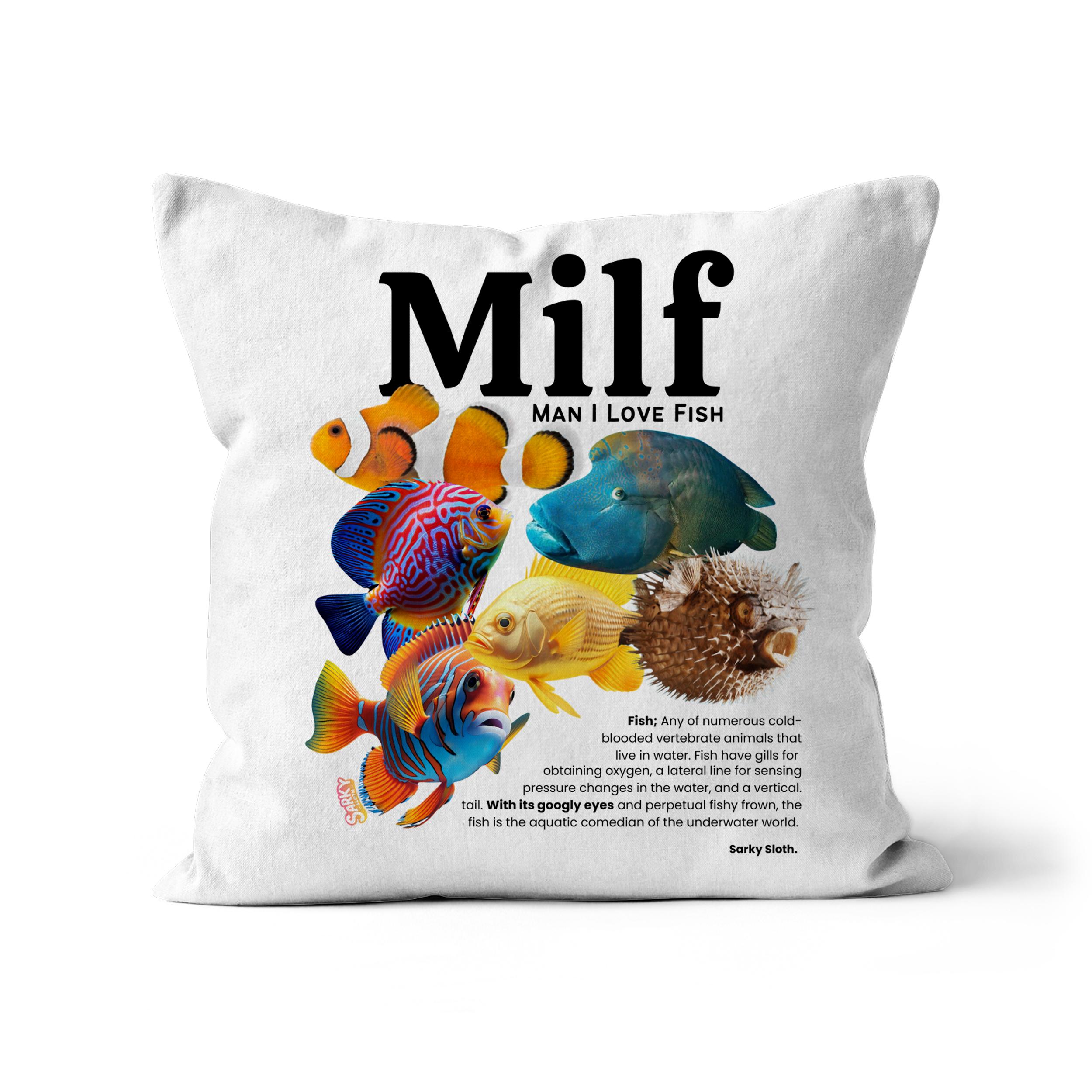 oversized cushions, indian cushions, black white cushions, wall cushion, cushion cover colour, Graphic tees, sarkysloth, sarky sloth