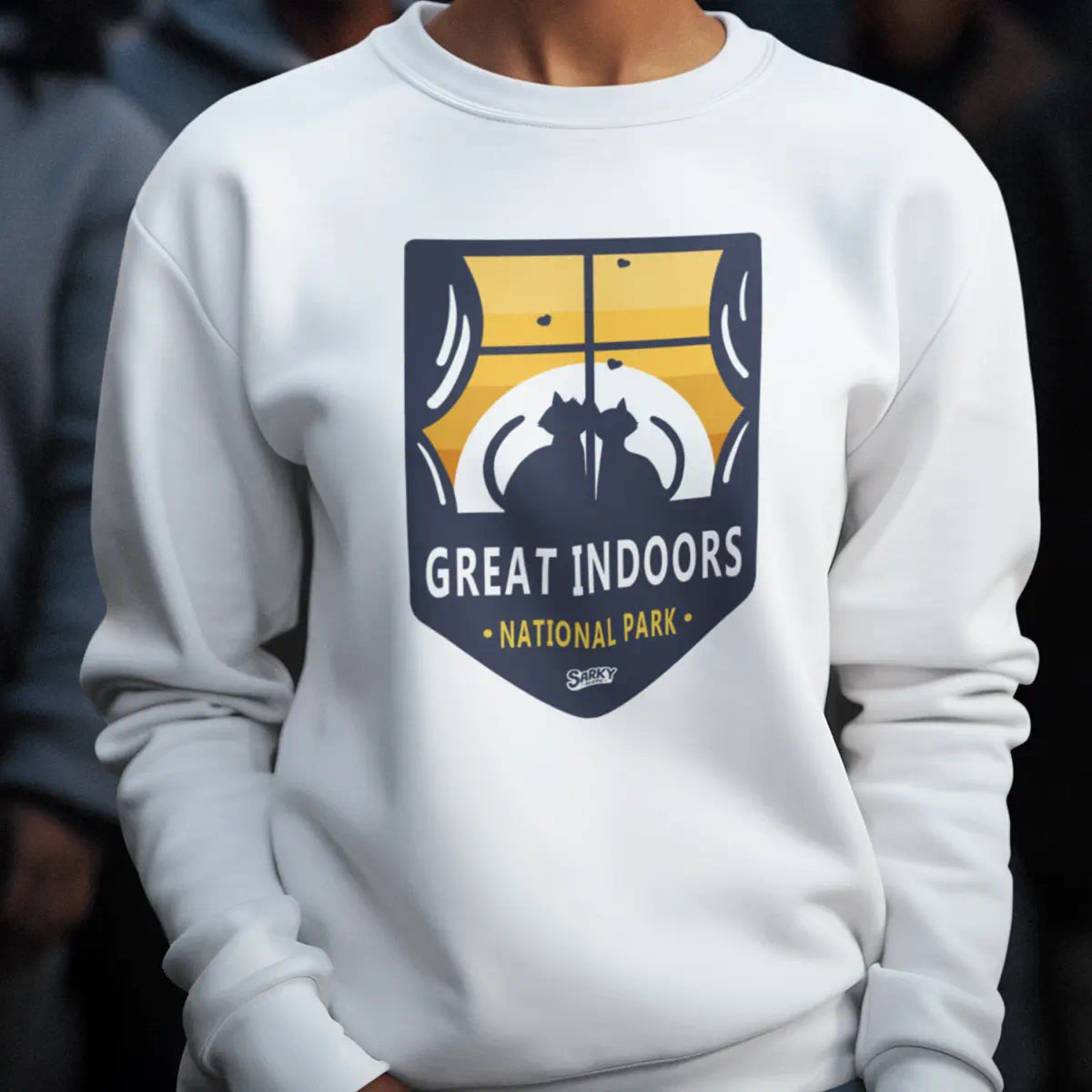 white stuff sweaters, mens v necked jumpers, mens crew neck jumpers, yellow jumper, white knit jumper, Graphic tees, sarkysloth, sarky sloth