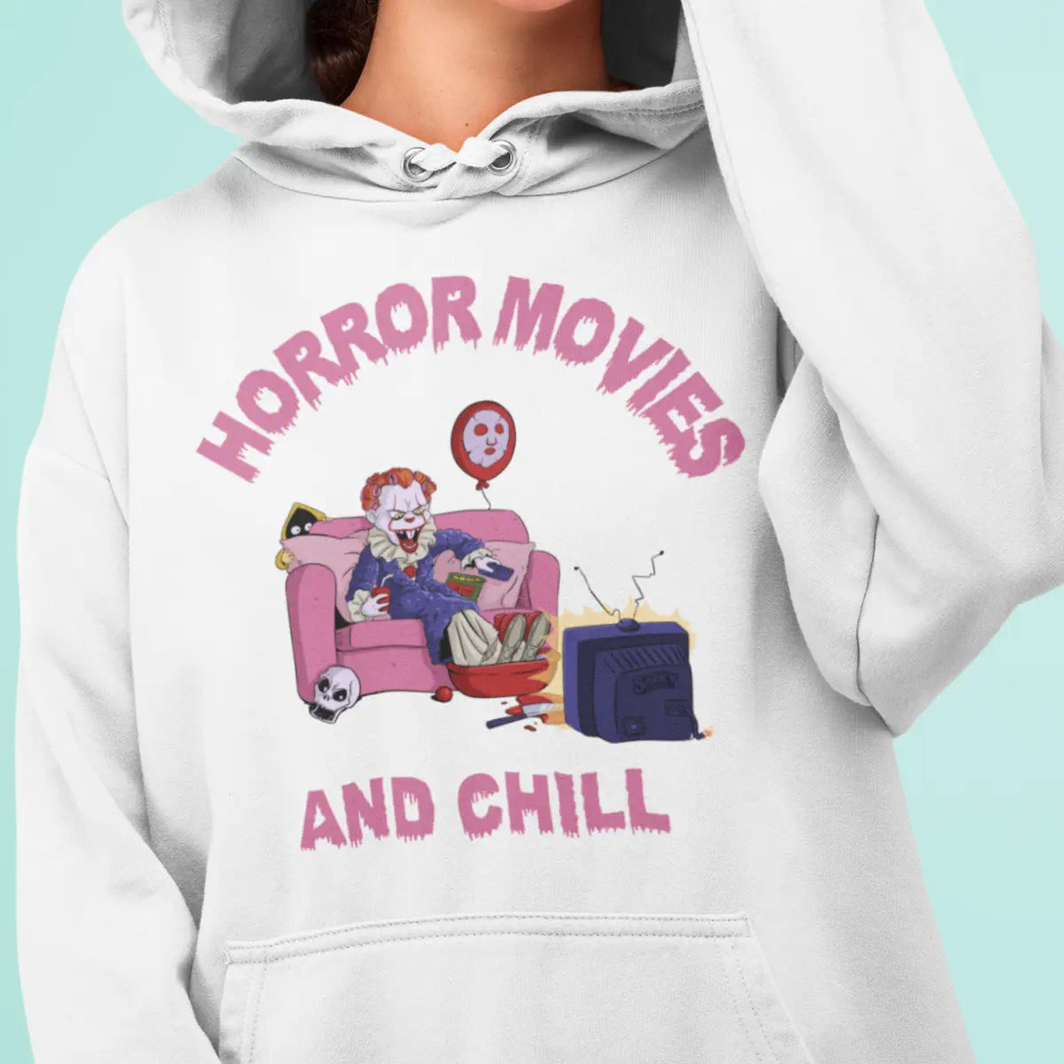 Horror Movies And Chill Hoodie
