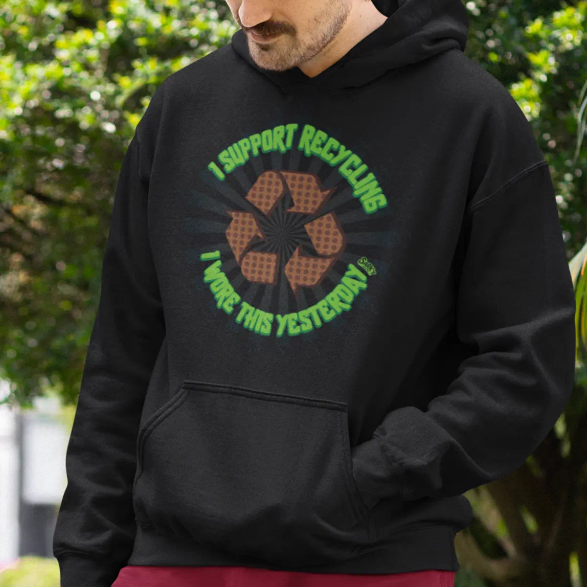 I Support Recycling Hoodie