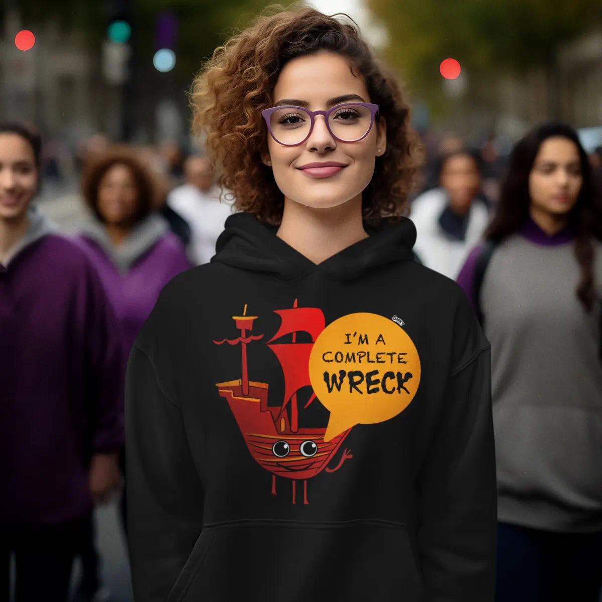 I'm Complete Wreck Hoodie