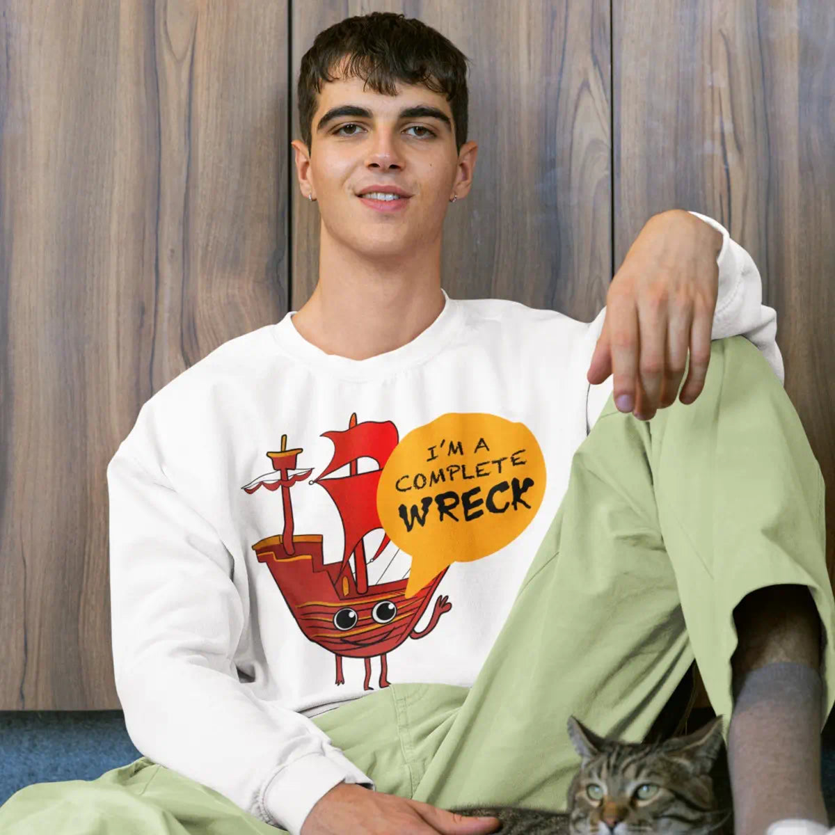 mens jumpers uk, crew neck jumper, shirt jumper, knit sweaters, mens black jumper, Graphic tees, sarkysloth, sarky sloth