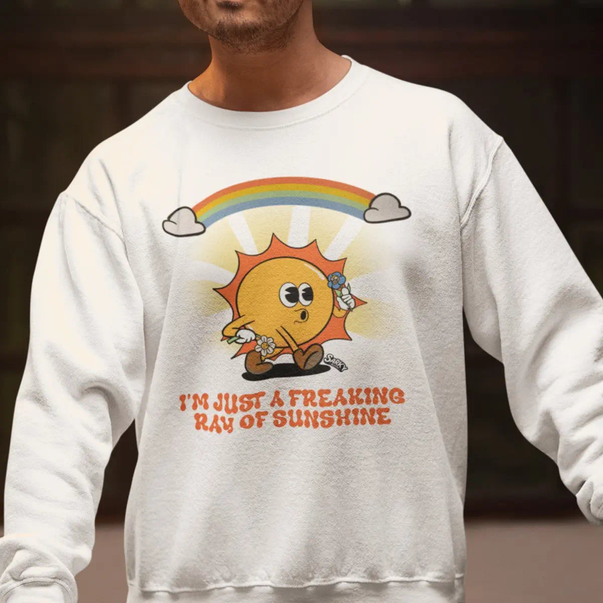 weather sweaters, black knit jumper, mens knitwear, navy jumper, blue jumper, Graphic tees, sarkysloth, sarky sloth