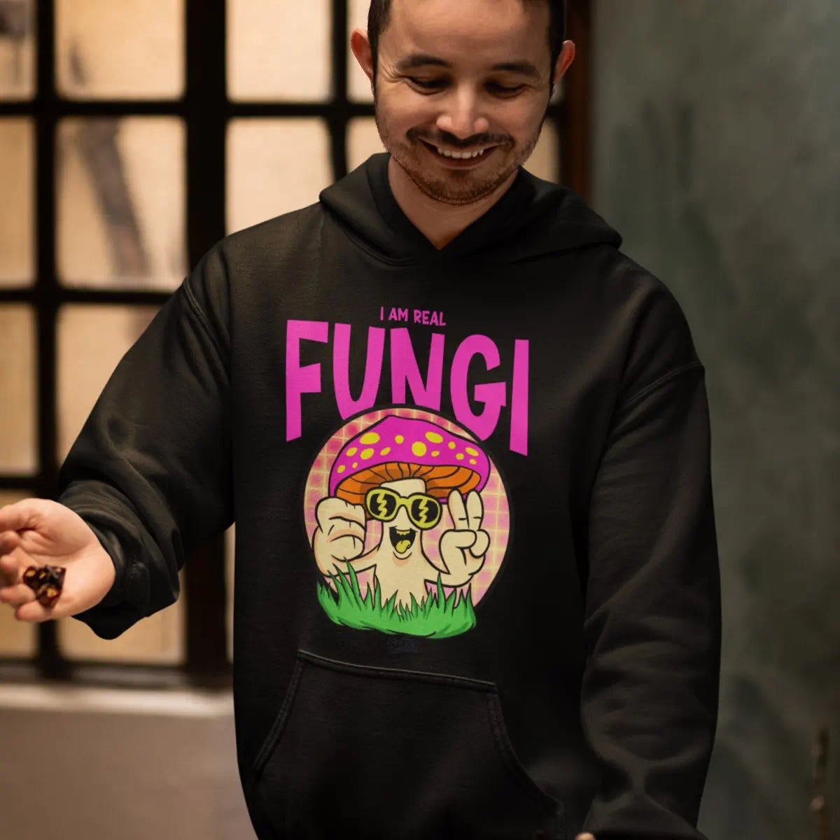 I am Real Fungi Hoodie
