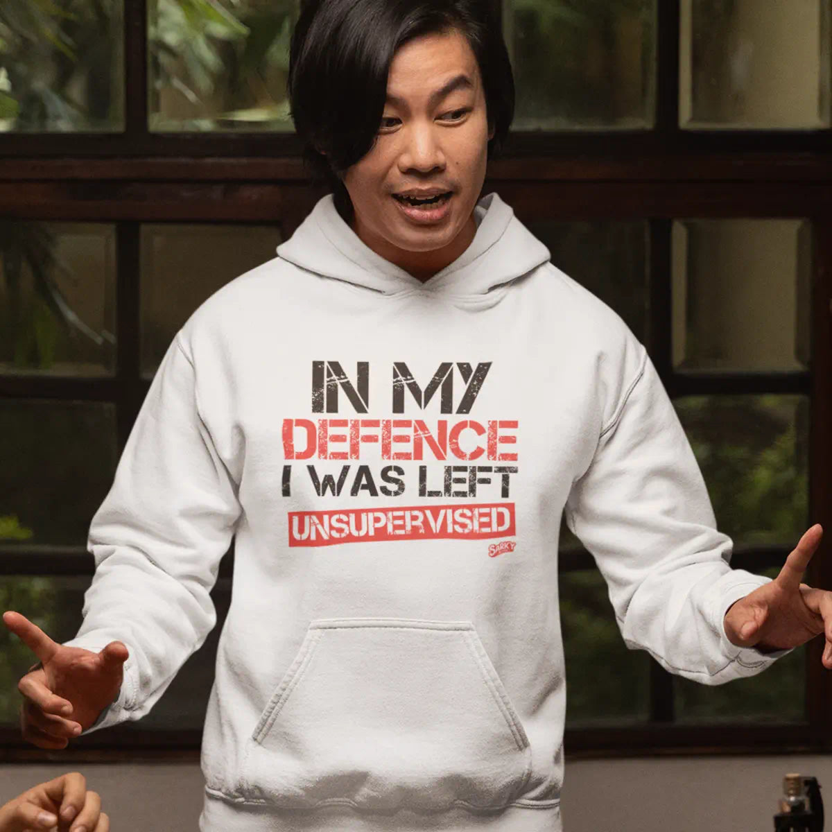 In My Defence I was Left Unsupervised Hoodie