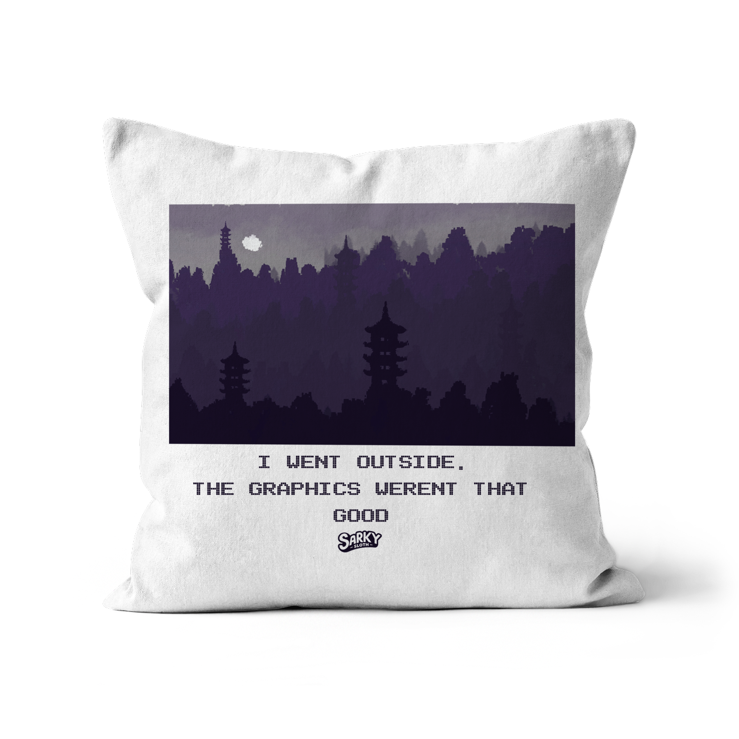 dog cushion covers, made cushions, fish cushion, beige and black cushion covers, 20 cushion covers, Graphic tees, sarkysloth, sarky sloth