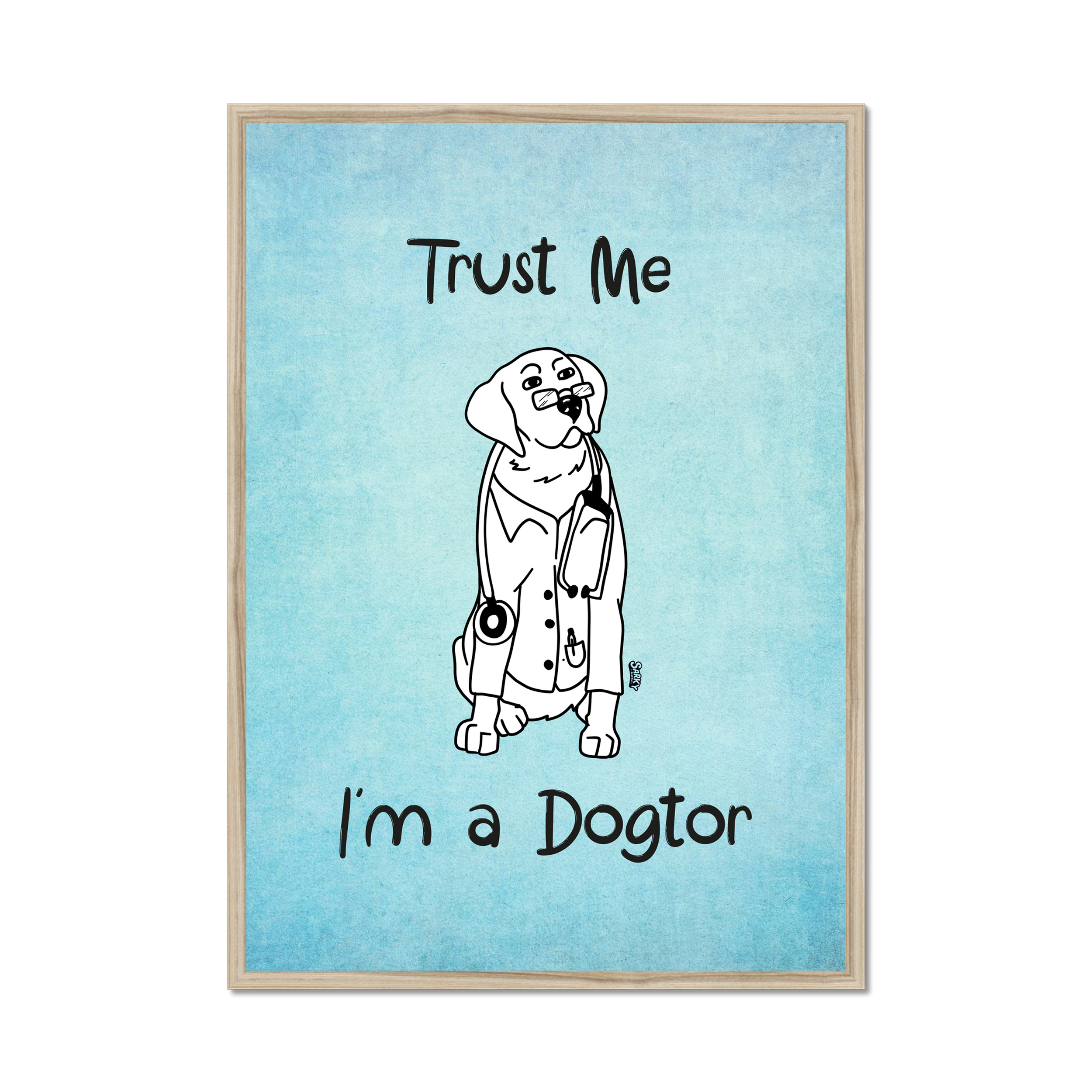 Dogter Art Print