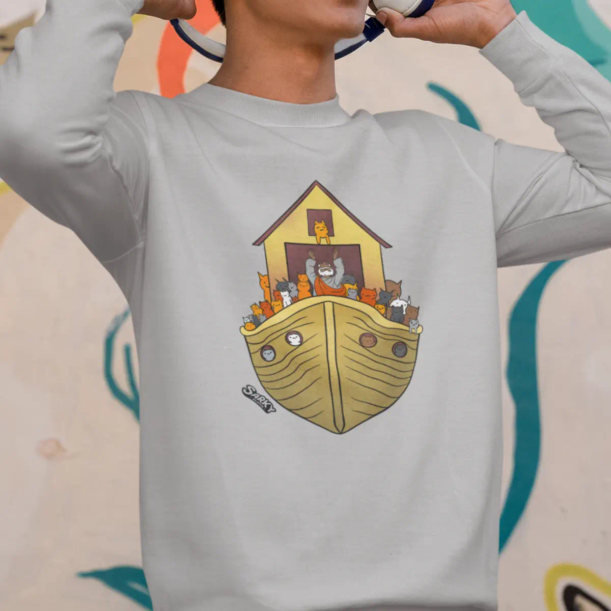 jumpers for him, jumper retro, mens knitted sweatshirts, jumper black and white, vintage clothing jumpers, Graphic tees, sarkysloth, sarky sloth