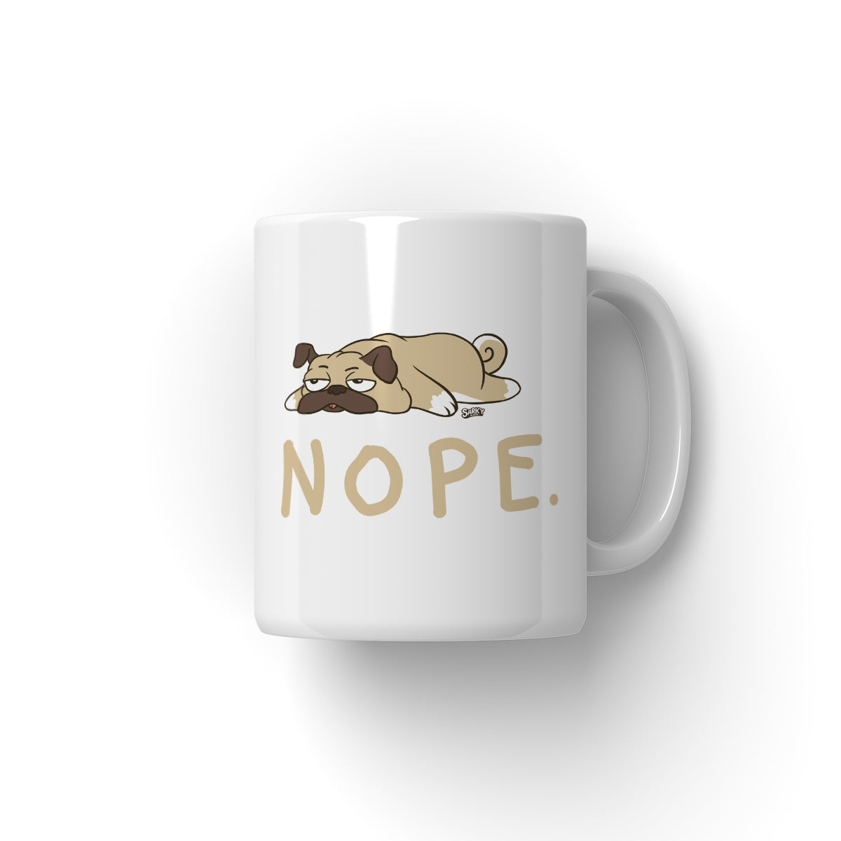 sarky sloth, funny office cups, office humor mugs, sarcastic mugs, funny rude mugs, novelty shaped mugs