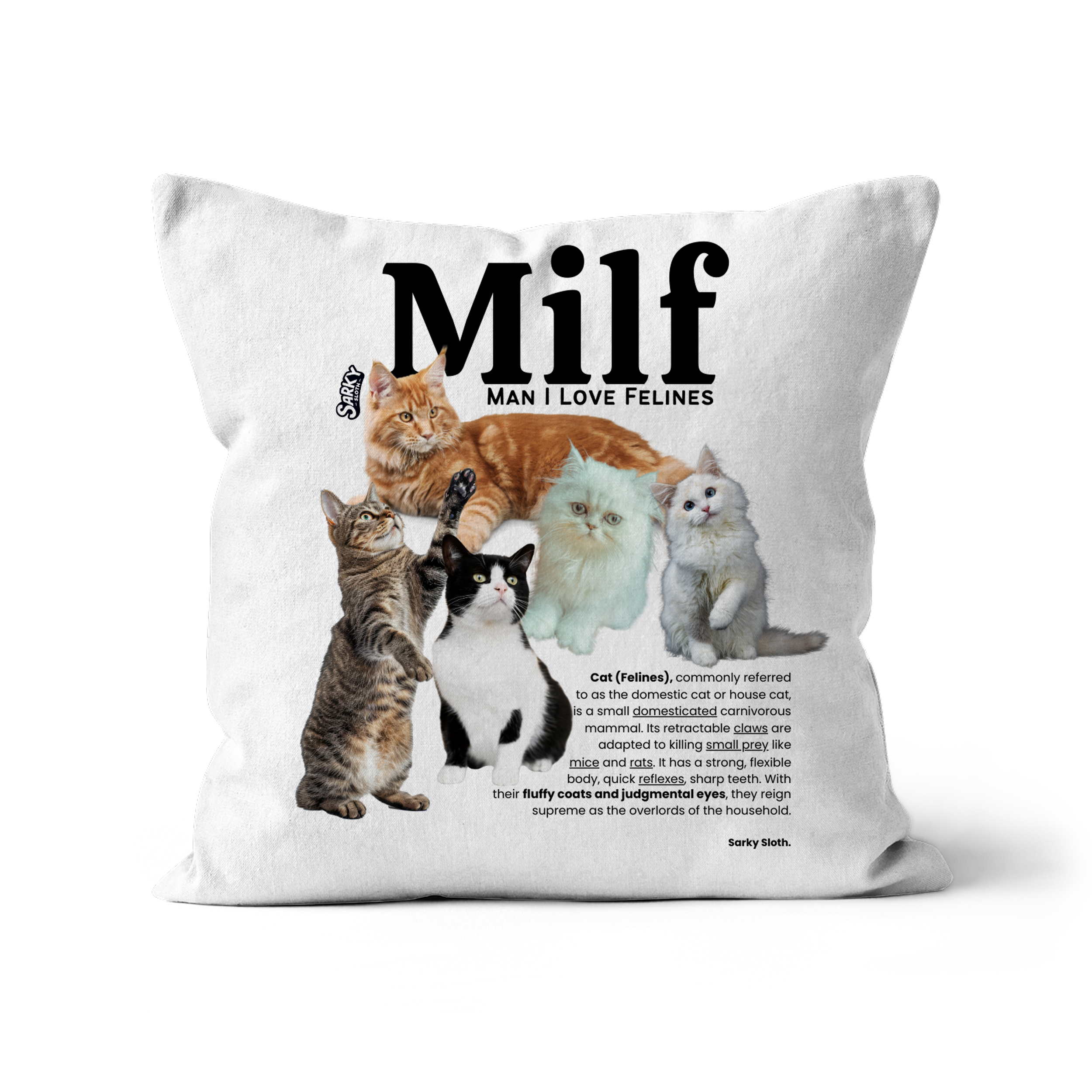 custom cushion covers, cushion covers for chairs, cushions without covers, home cushions, cushion sale uk, Graphic tees, sarkysloth, sarky sloth