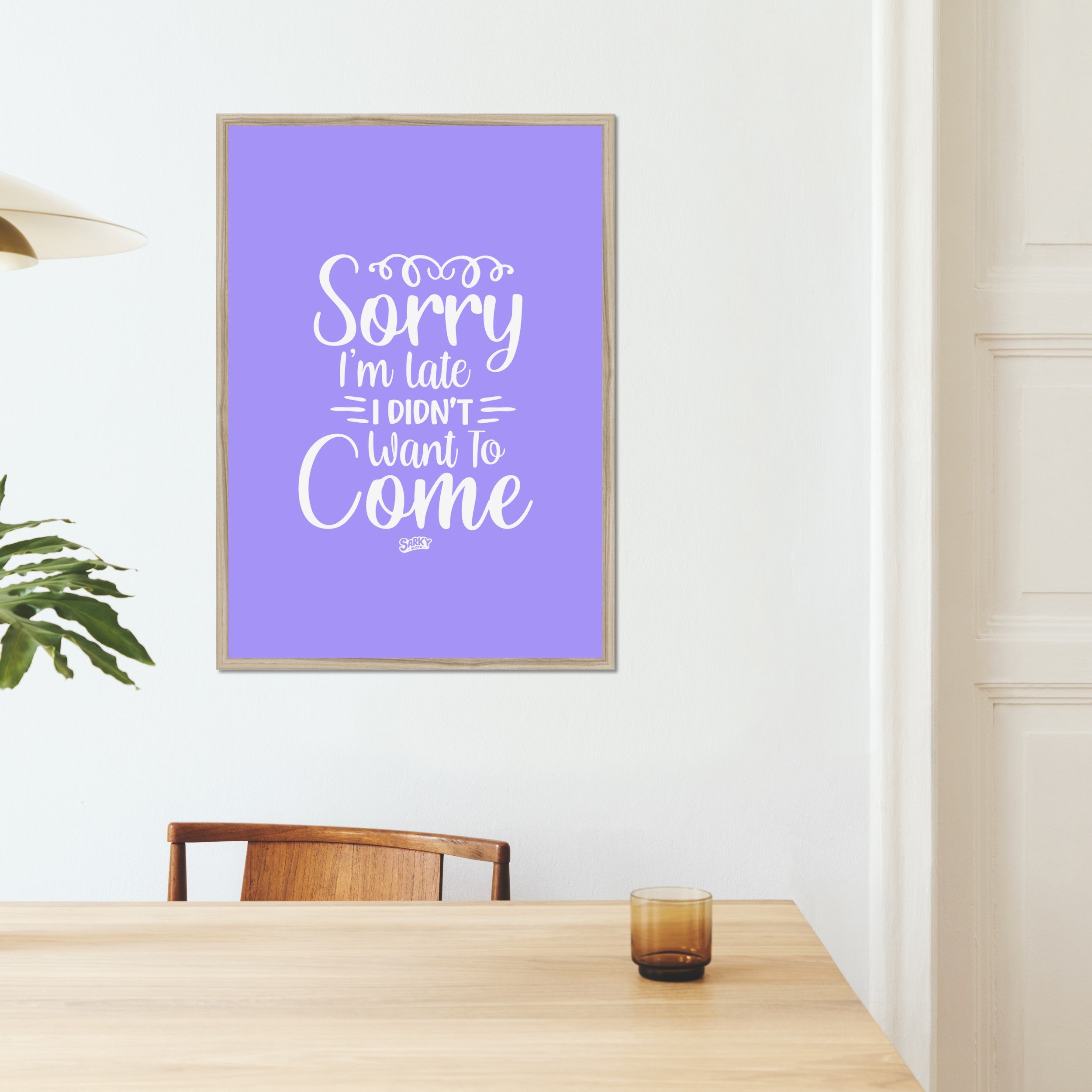 sarky sloth, print art, canvas wall art uk, wall prints uk, canvas wall prints uk, paintings for the wall