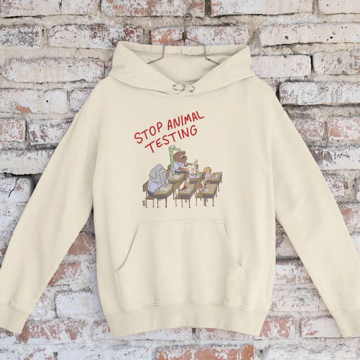 Stop Animal Testing Hoodie