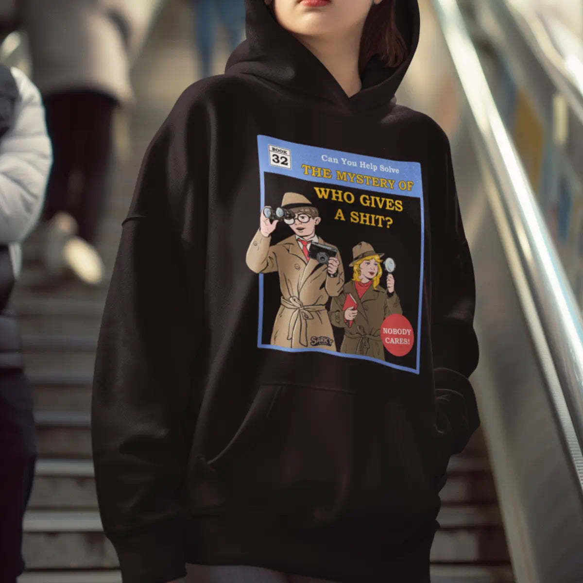 The Mystery of Who Gives a Sh-t Hoodie