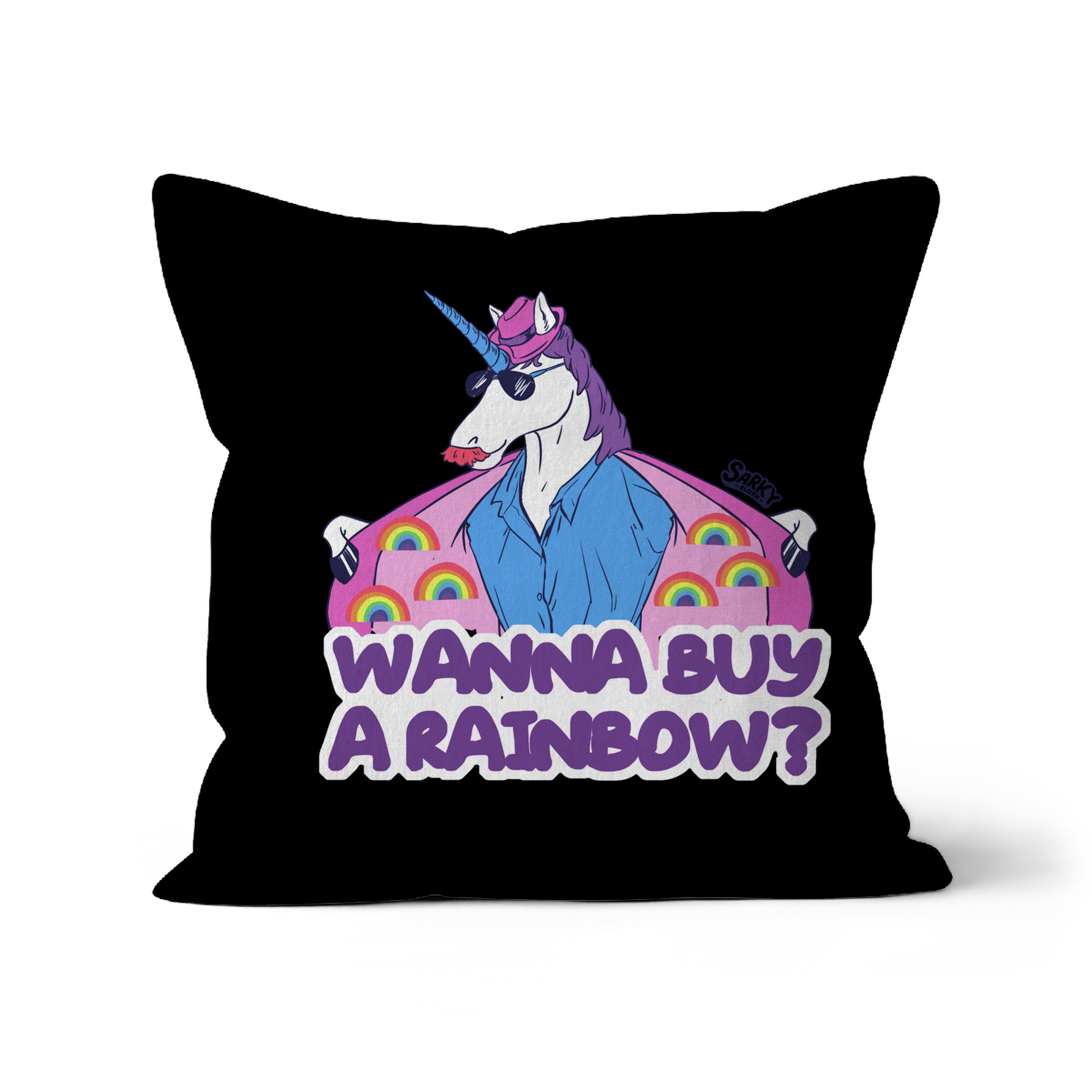 Bootlegicorn Cushion