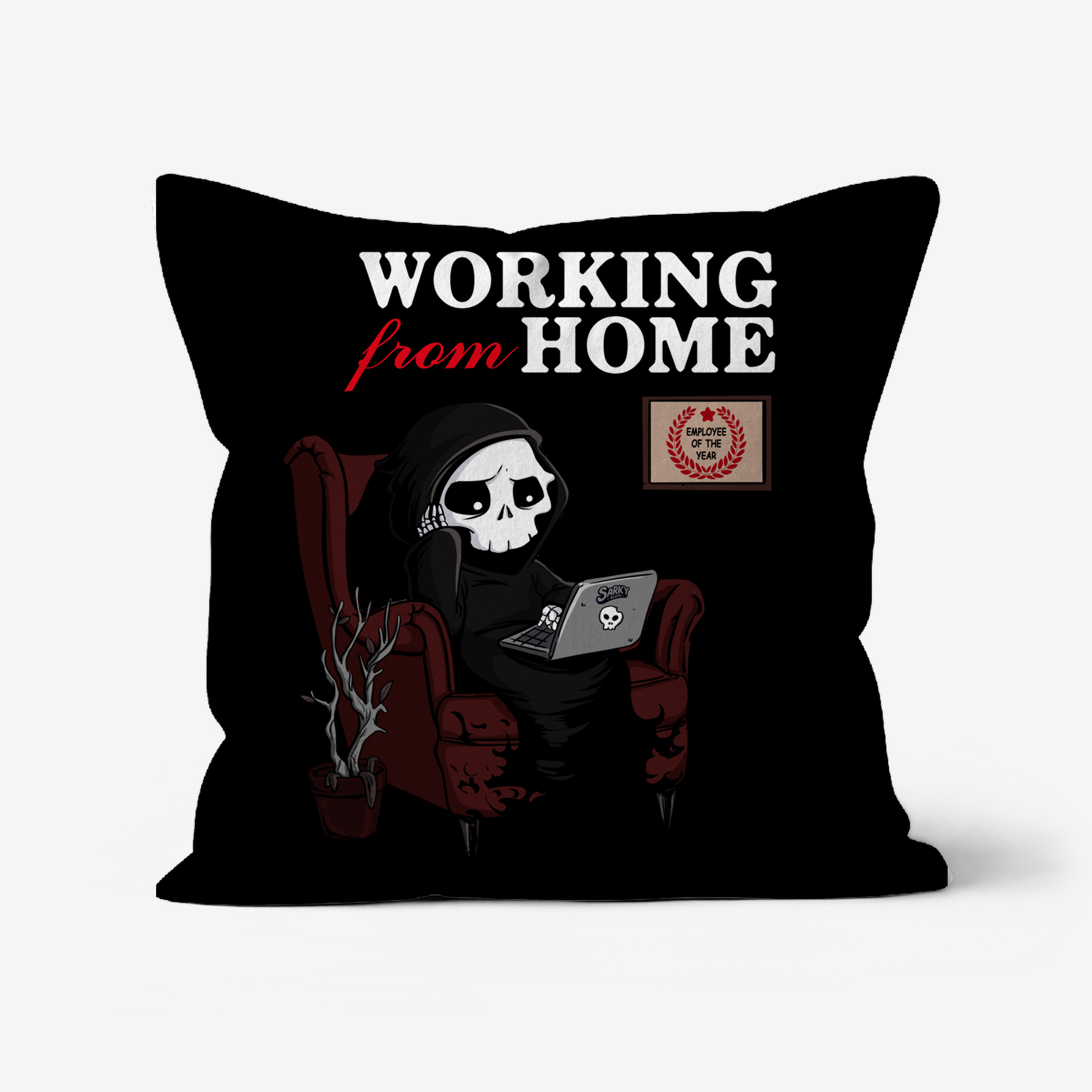 black white cushion covers, cloth for cushions, cheap cushion covers, funny cushions, discount cushion covers, Graphic tees, sarkysloth, sarky sloth