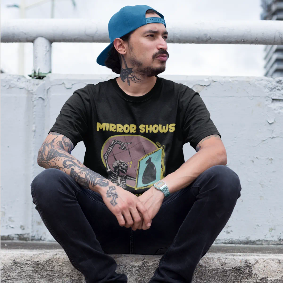 sarky sloth, oversized graphic tee, vintage graphic tees, black graphic tees, nike graphic tees, mens printed t shirtsA