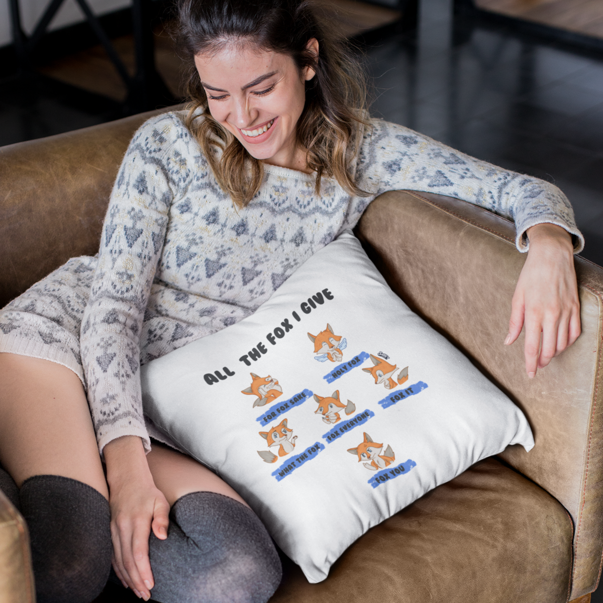 cat on cushion, cushions uk, custom cushions, tufted cushion, beige and black cushions, Graphic tees, sarkysloth, sarky sloth