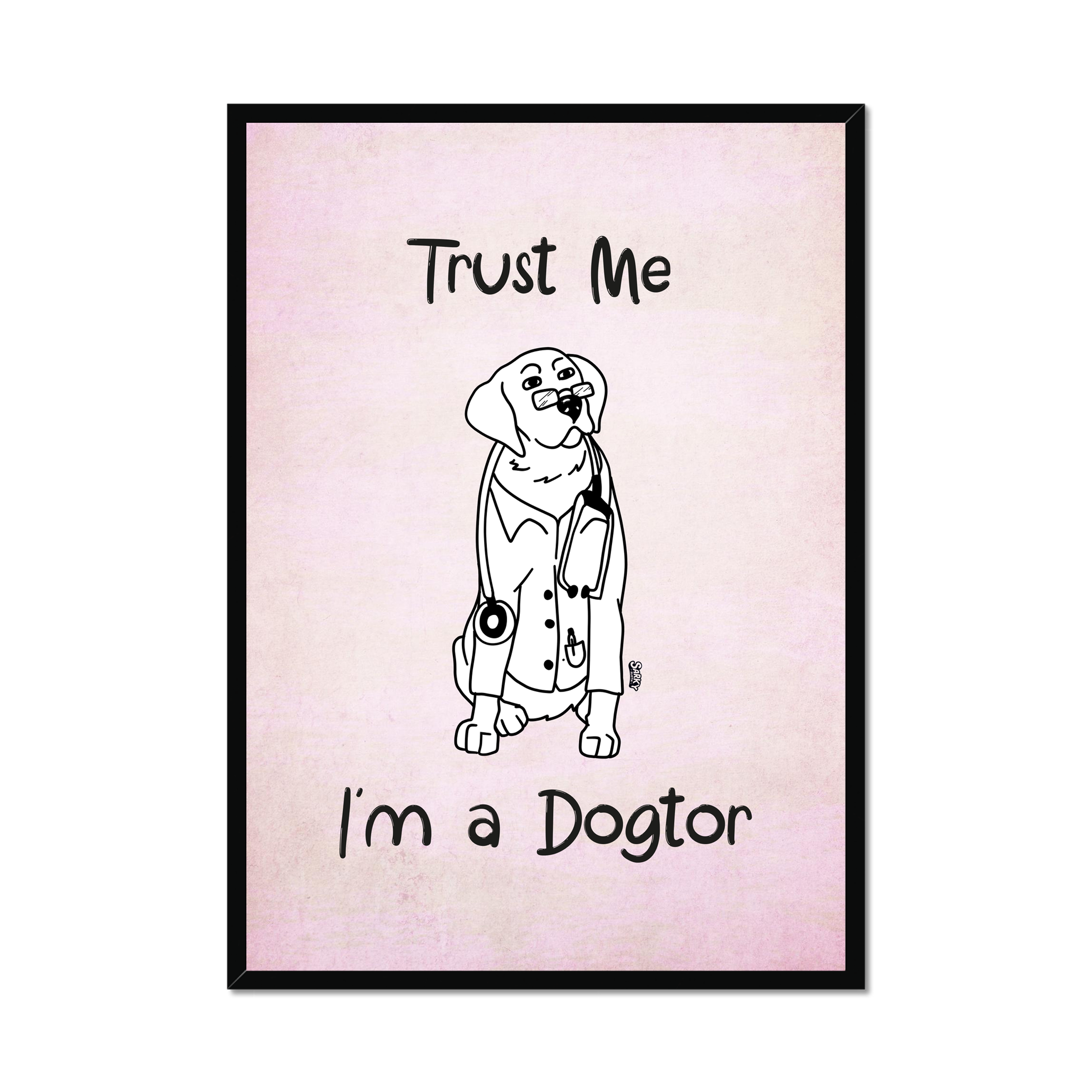 Dogter Art Print
