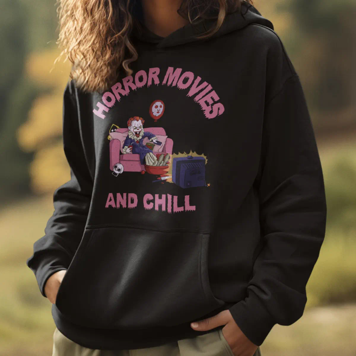 Horror Movies And Chill Hoodie