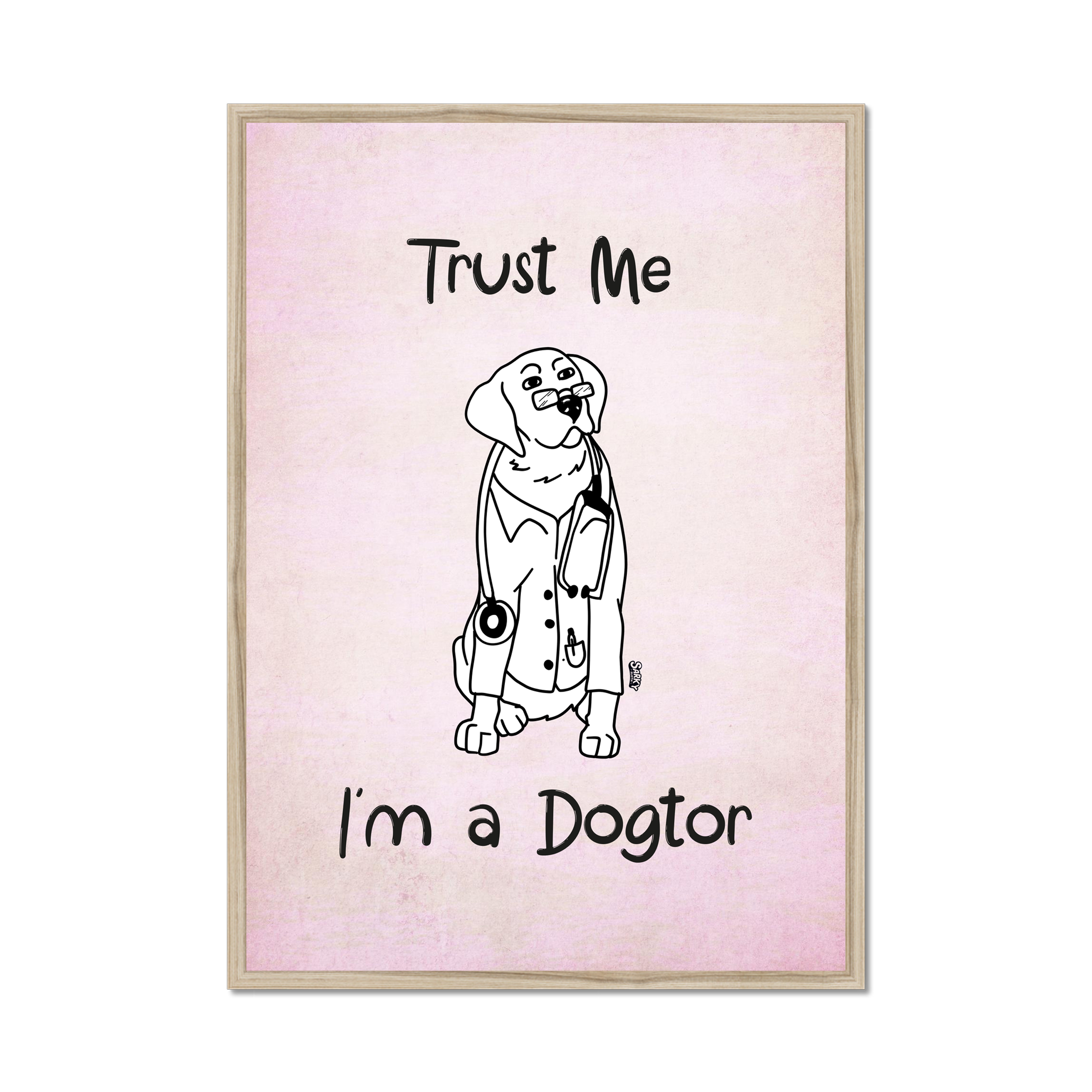 Dogter Art Print