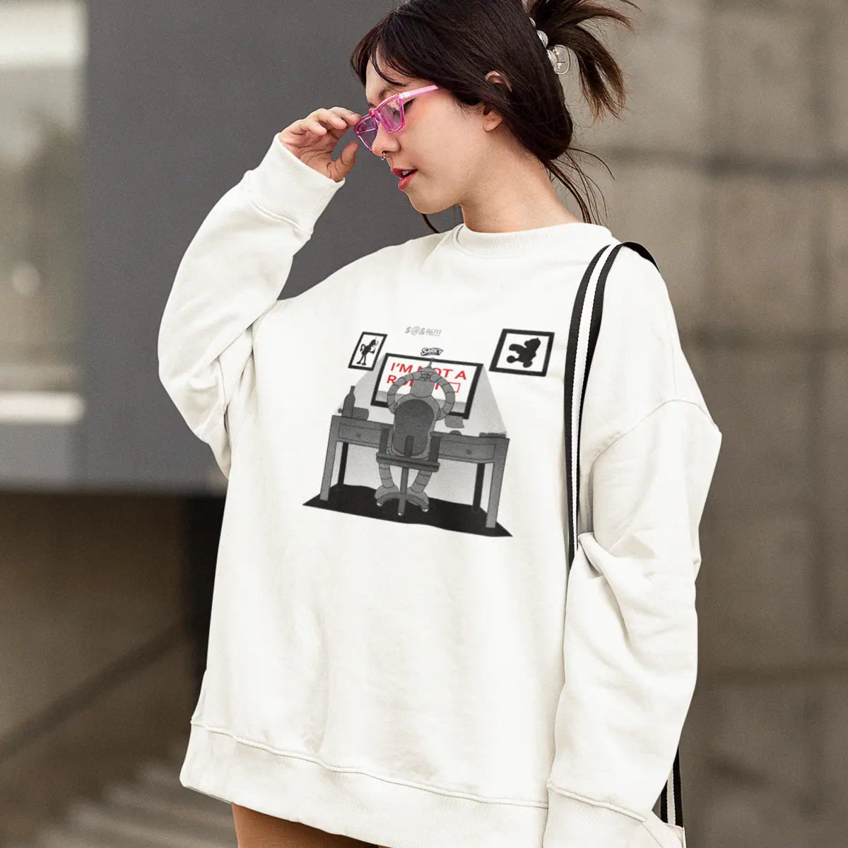 jumpers for him, jumper retro, mens knitted sweatshirts, jumper black and white, vintage clothing jumpers, Graphic tees, sarkysloth, sarky sloth