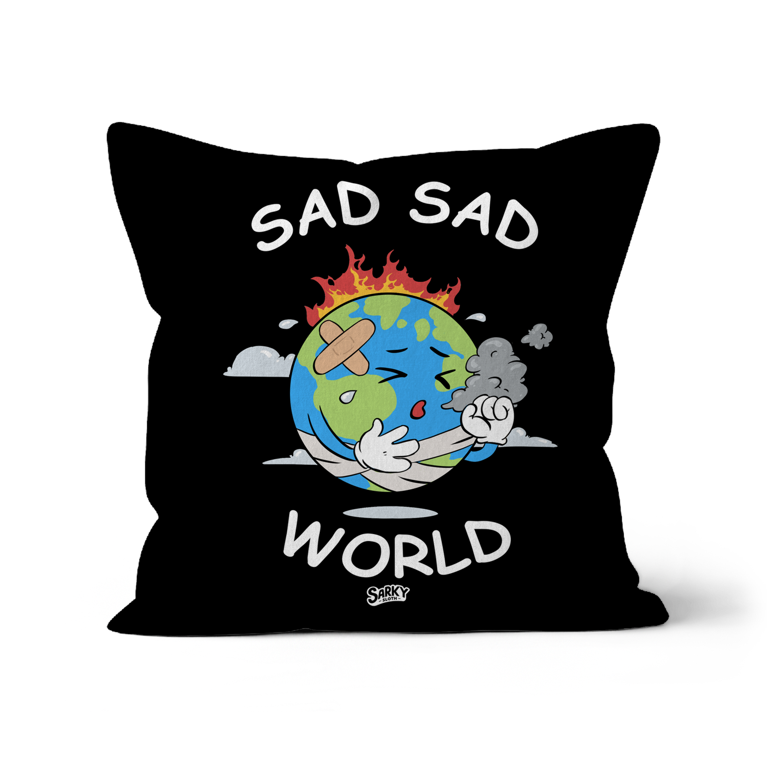 cushion off white, cushions and covers, french cushion, cat cushion covers, horse cushion, Graphic tees, sarkysloth, sarky sloth