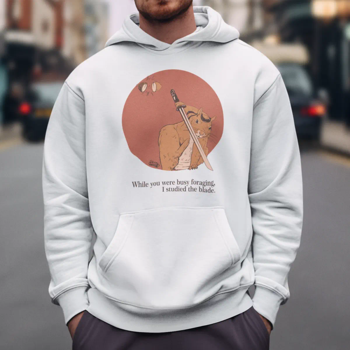 Squirrel Blade Hoodie