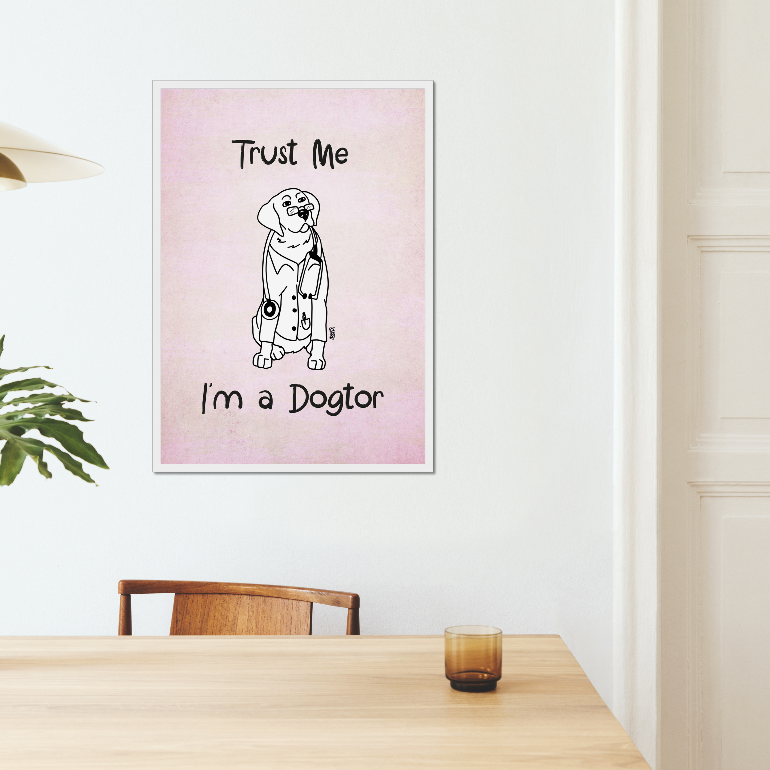 Dogter Art Print